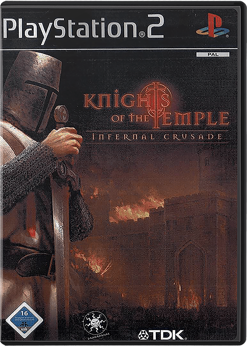 Knights of the Temple box art for Playstation 2